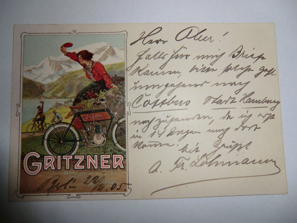 Gritzner Postkarte
